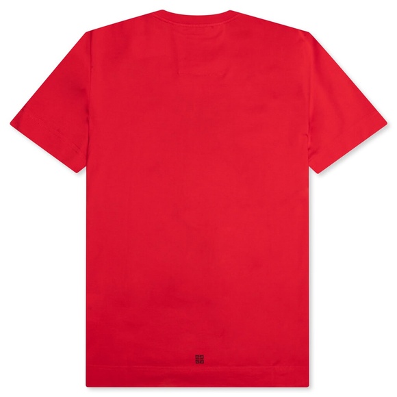 size 5XL Givenchy Red T-Shirt Dragon Slim Fit - Picture 2 of 7